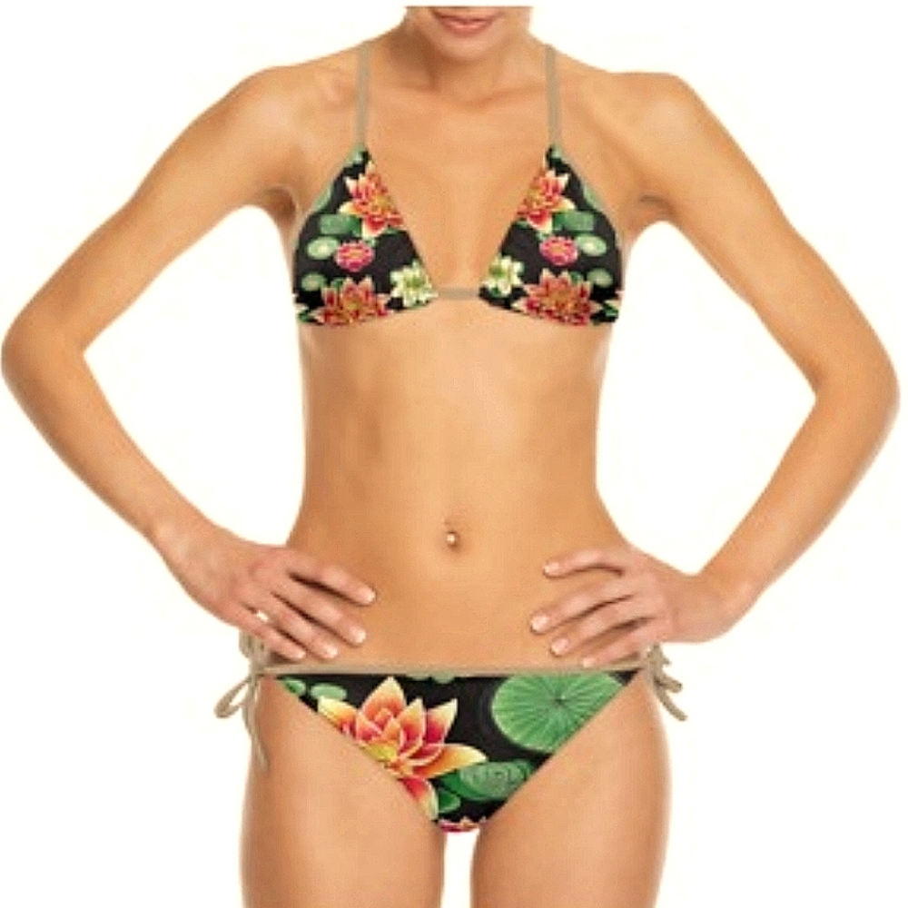 Bikini floral design
